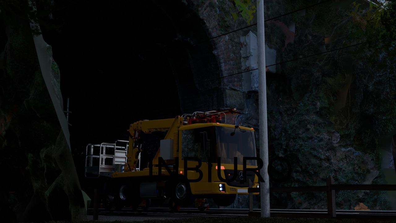 Inbiuro Mercedes Econic - Camion avec nacelle: photos 5 Inbiuro Mercedes Econic - Camion avec nacelle: photos 5