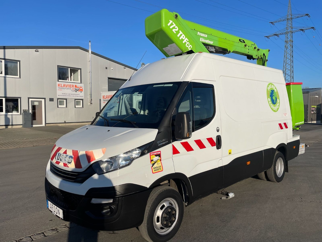 Iveco Daily 50C18 Hubsteiger/FRANCE-ELEVATEUR/17m/968h - Camion avec nacelle: photos 3 Iveco Daily 50C18 Hubsteiger/FRANCE-ELEVATEUR/17m/968h - Camion avec nacelle: photos 3