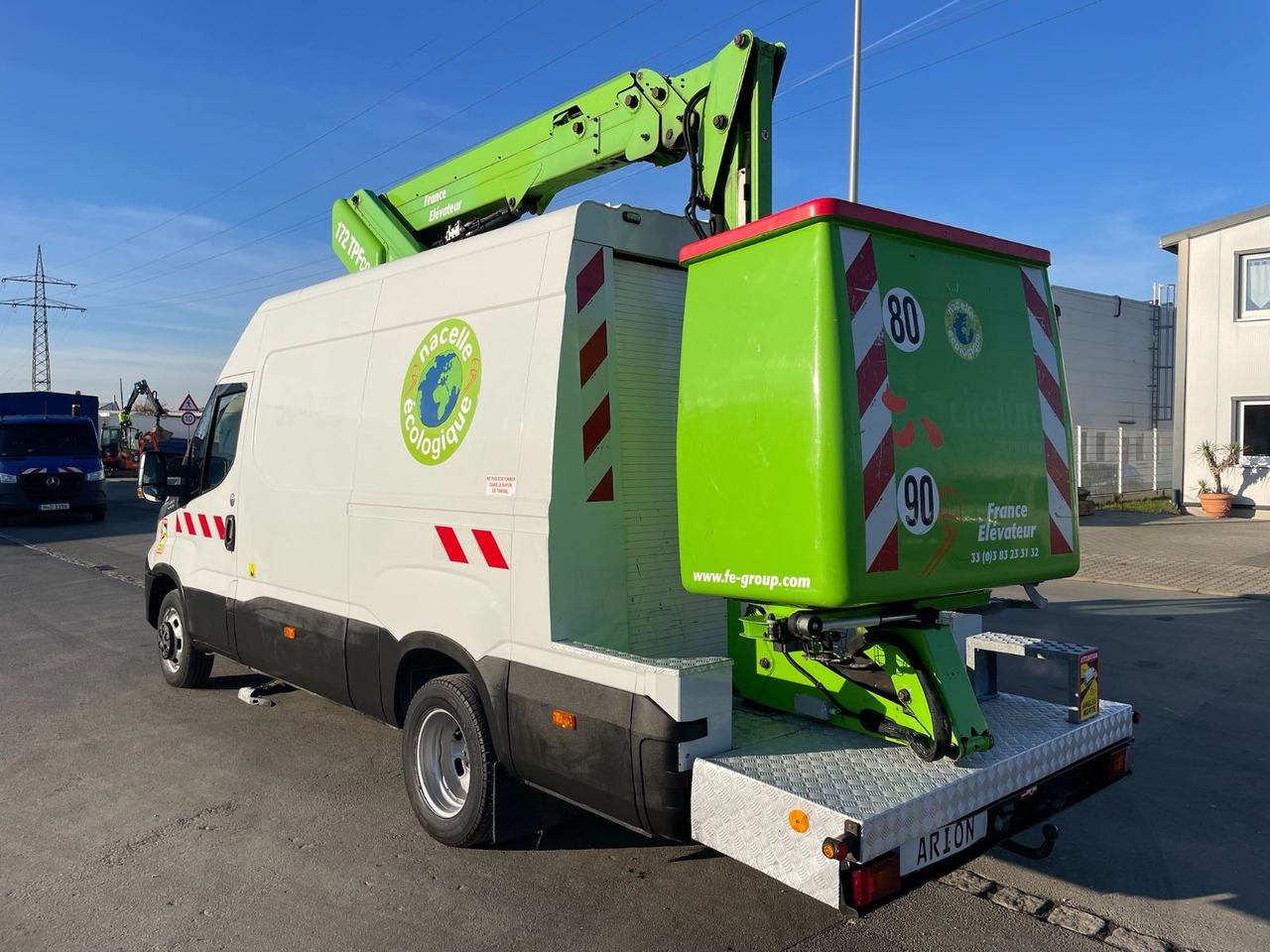 Iveco Daily 50C18 Hubsteiger/FRANCE-ELEVATEUR/17m/968h - Camion avec nacelle: photos 5 Iveco Daily 50C18 Hubsteiger/FRANCE-ELEVATEUR/17m/968h - Camion avec nacelle: photos 5