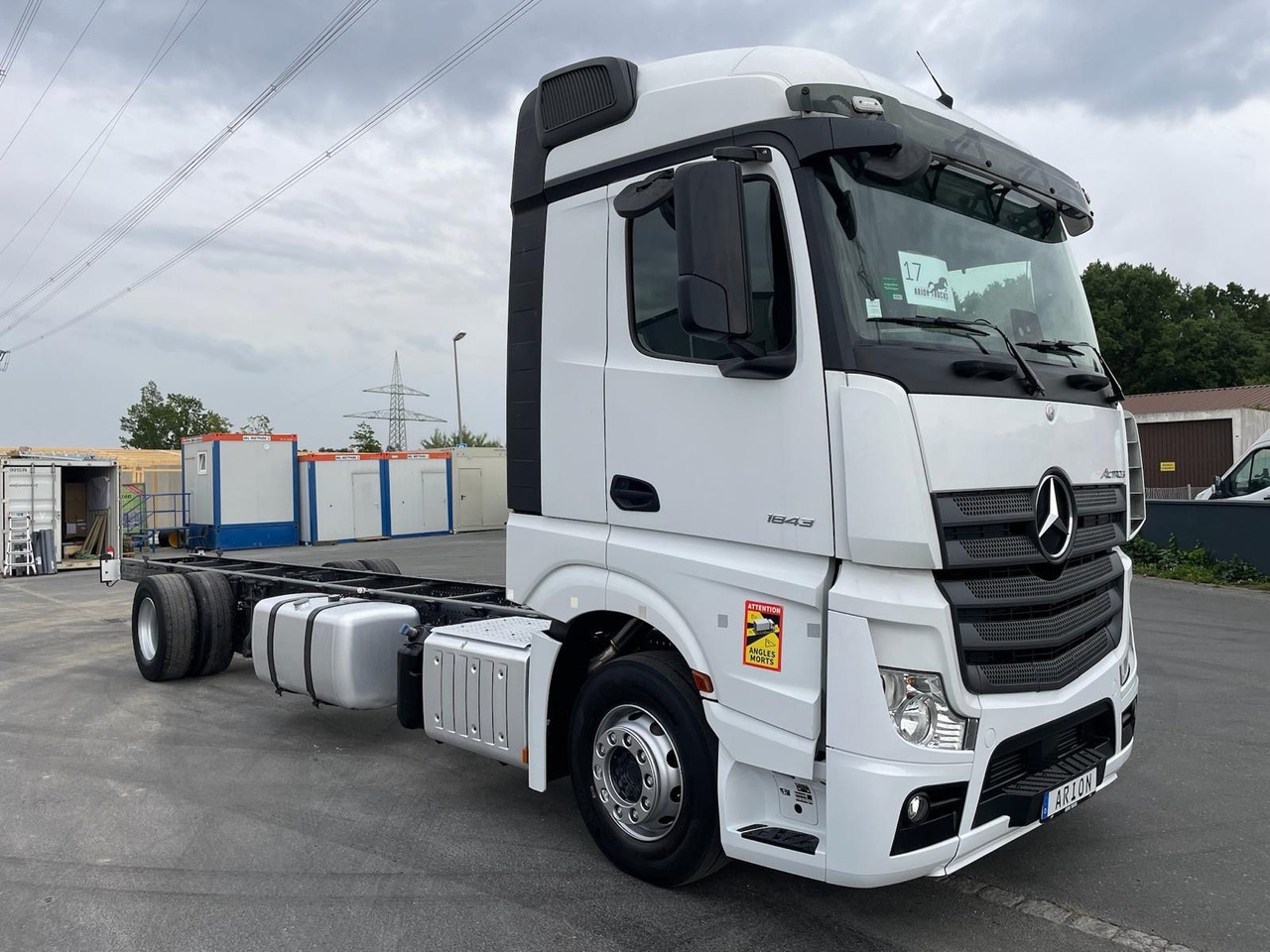 Mercedes-Benz Actros 4 1843 4x2 Fahrgestell/StandAC/ACC/EU6 - Châssis cabine: photos 1 Mercedes-Benz Actros 4 1843 4x2 Fahrgestell/StandAC/ACC/EU6 - Châssis cabine: photos 1