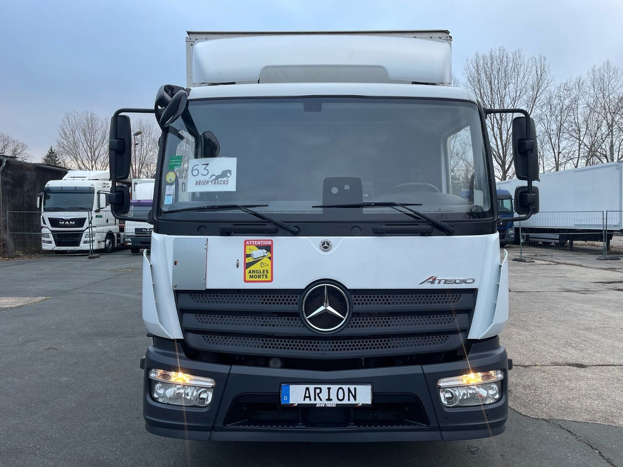 Mercedes-Benz Atego 1218 4x2 Koffer/FULL-ADR/EXIII/LBW/AC/EU6d - Camion fourgon: photos 2 Mercedes-Benz Atego 1218 4x2 Koffer/FULL-ADR/EXIII/LBW/AC/EU6d - Camion fourgon: photos 2