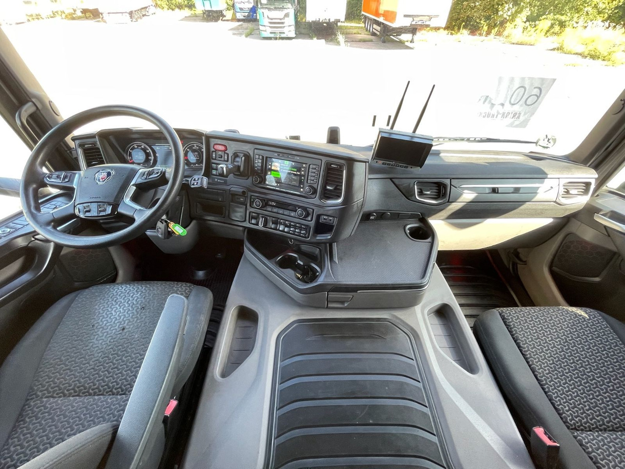 Camion porte-conteneur/ Caisse mobile Scania G450 Wechselfahrgestell/WECON/StandAC/EU6d: photos 9