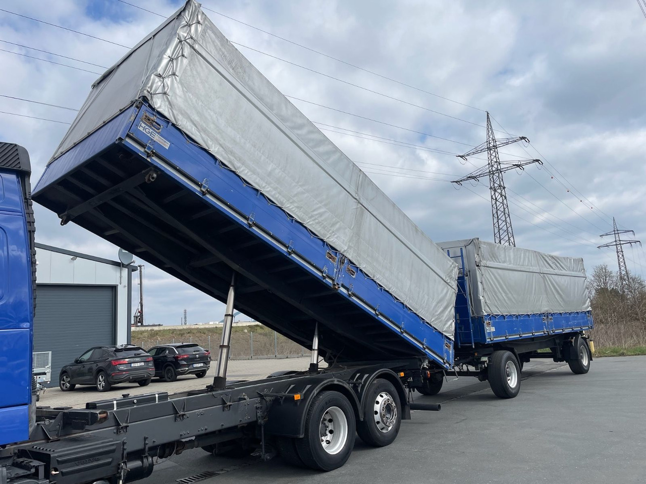 Volvo FH 460 EEV Dreiseiten-Getreidekipper+AnhängerHGE — crédit-bail Volvo FH 460 EEV Dreiseiten-Getreidekipper+AnhängerHGE: photos 9