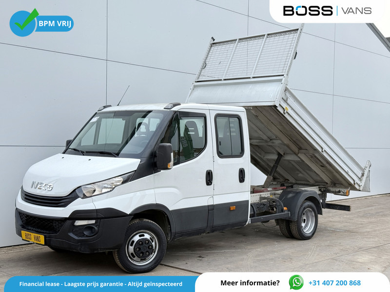 Iveco Daily 35C14 2.3 Dubbele Cabine Dubbellucht 7 Stoelen Airco Cruise Control Trekhaak 3.5t Tipper Benne Kipper - Utilitaire benne, Utilitaire double cabine: photos 1 Iveco Daily 35C14 2.3 Dubbele Cabine Dubbellucht 7 Stoelen Airco Cruise Control Trekhaak 3.5t Tipper Benne Kipper - Utilitaire benne, Utilitaire double cabine: photos 1