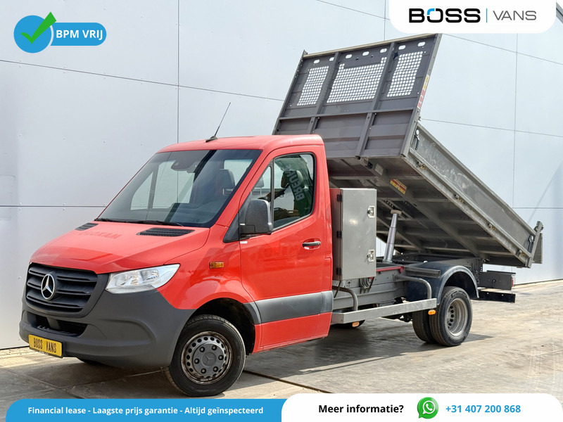 Mercedes-Benz Sprinter 514 2.2 CDI Kipper Dubbellucht 3.5t Trekhaak Climate Control Cruise Control Benne Tipper - Utilitaire benne: photos 1 Mercedes-Benz Sprinter 514 2.2 CDI Kipper Dubbellucht 3.5t Trekhaak Climate Control Cruise Control Benne Tipper - Utilitaire benne: photos 1