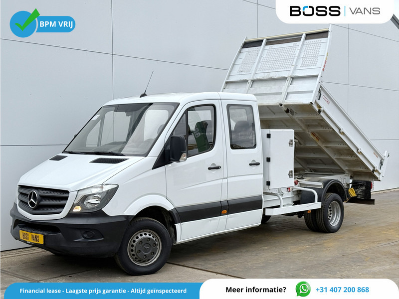 Mercedes-Benz Sprinter 514 2.2 CDI Kipper Dubbellucht Dubbele Cabine Climate Control Cruise Control Trekhaak 3.5t Tipper Benne DOKA - Utilitaire benne, Utilitaire double cabine: photos 1 Mercedes-Benz Sprinter 514 2.2 CDI Kipper Dubbellucht Dubbele Cabine Climate Control Cruise Control Trekhaak 3.5t Tipper Benne DOKA - Utilitaire benne, Utilitaire double cabine: photos 1