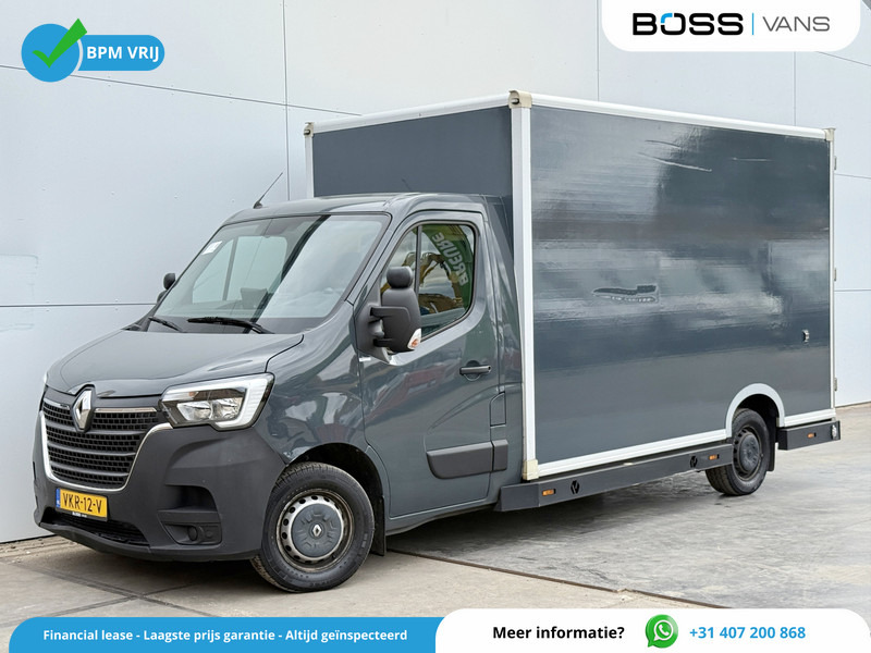 Renault Master Plancher T35 2.3 dCi 150pk Automaat APK 06-2026 Luchtvering LED Airco Cruise Control Camera Foodtruck Meubelbak Paardenwagen - Fourgon grand volume: photos 1 Renault Master Plancher T35 2.3 dCi 150pk Automaat APK 06-2026 Luchtvering LED Airco Cruise Control Camera Foodtruck Meubelbak Paardenwagen - Fourgon grand volume: photos 1