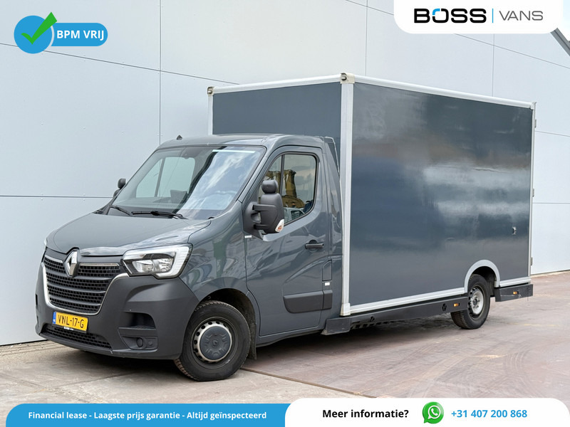 Renault Master Plancher T35 2.3 dCi 150pk Automaat Luchtvering Airco Cruise Control Bakwagen Plancher Foodtruck Meubelbak Paardenwagen - Fourgon grand volume: photos 1 Renault Master Plancher T35 2.3 dCi 150pk Automaat Luchtvering Airco Cruise Control Bakwagen Plancher Foodtruck Meubelbak Paardenwagen - Fourgon grand volume: photos 1