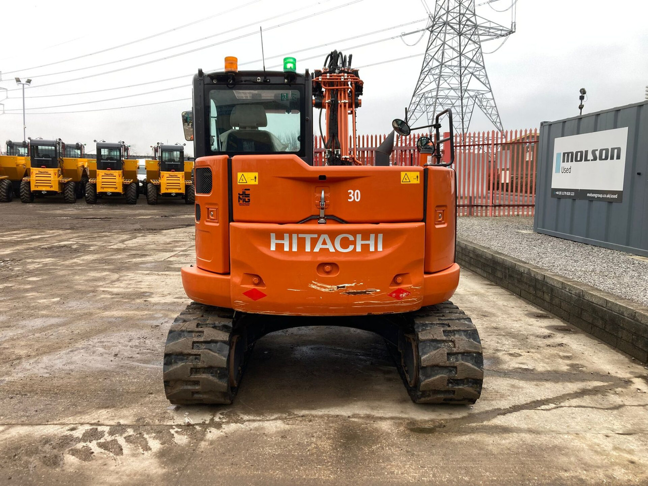 Hitachi ZX85USBR-6 2PB - Mini pelle: photos 4 Hitachi ZX85USBR-6 2PB - Mini pelle: photos 4
