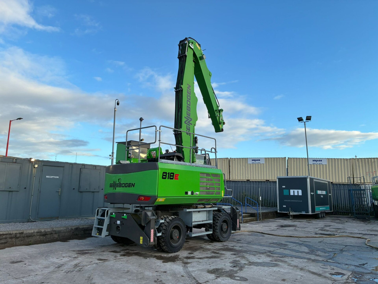 Sennebogen 818E - Pelle de manutention: photos 5 Sennebogen 818E - Pelle de manutention: photos 5