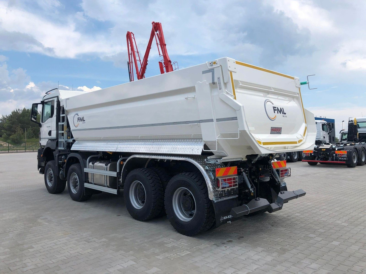 MAN TGS 41.480 GSR 8x4/8x6/8x8 FML KIPPER - Camion benne: photos 5 MAN TGS 41.480 GSR 8x4/8x6/8x8 FML KIPPER - Camion benne: photos 5