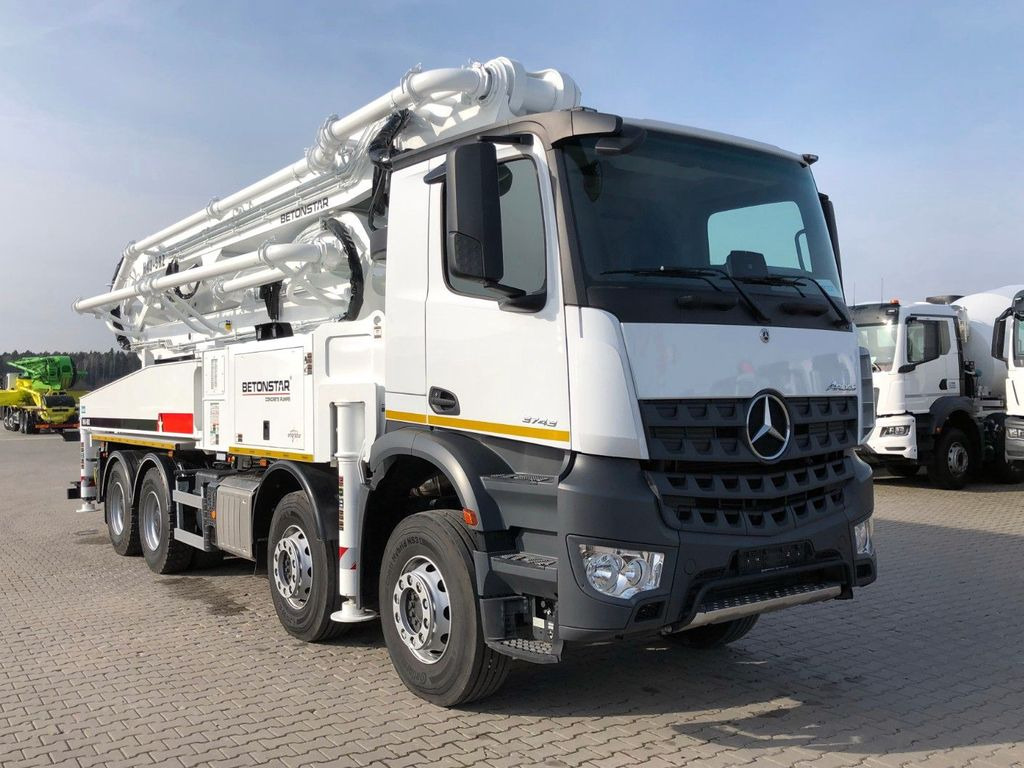 Mercedes-Benz AROCS 3743 BETONSTAR H43.16-5RZ - Camion pompe: photos 1 Mercedes-Benz AROCS 3743 BETONSTAR H43.16-5RZ - Camion pompe: photos 1