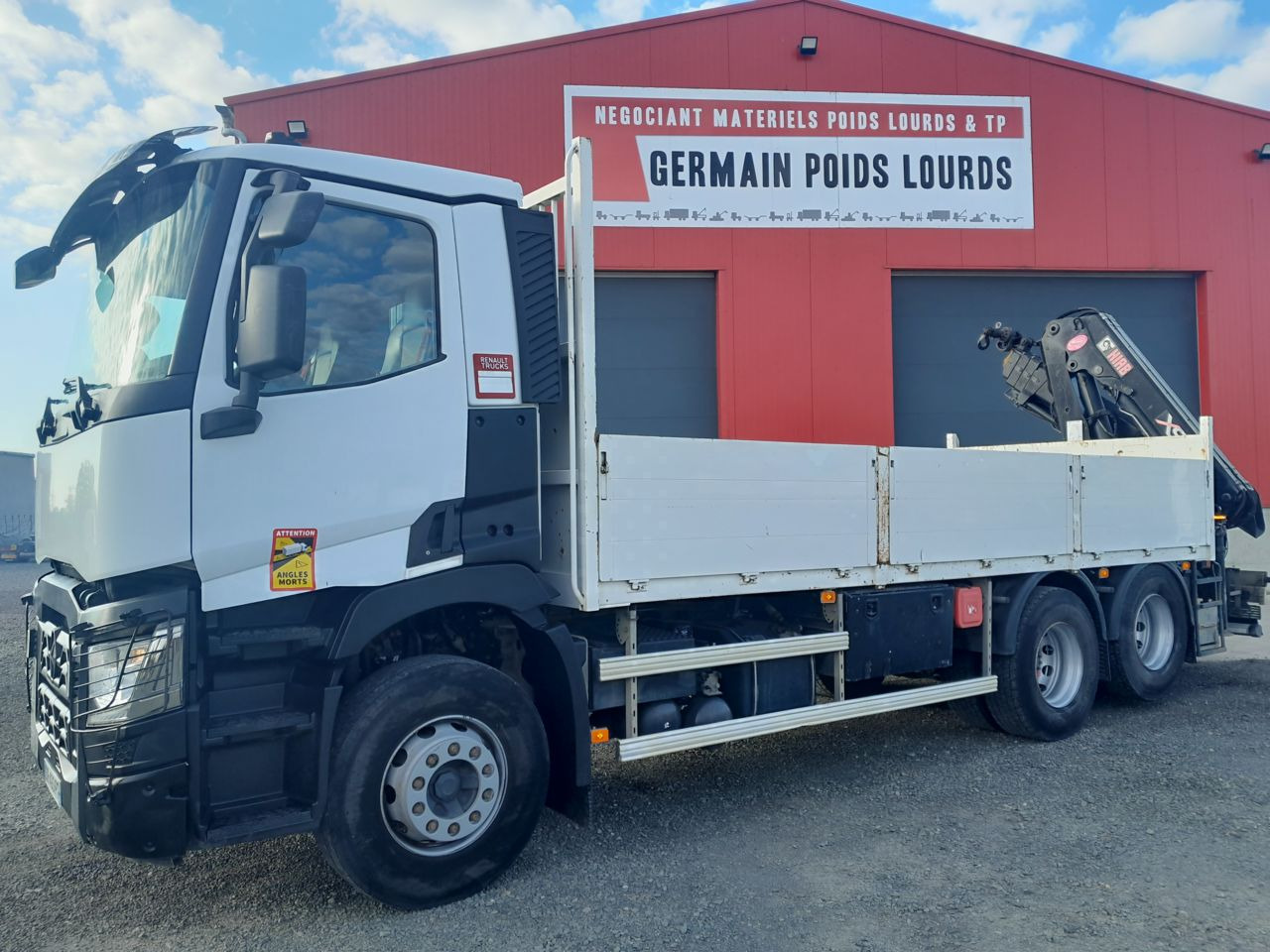 Renault C380 6x2 DTI11 6x2 Standard platform Truck - Camion plateau, Camion grue: photos 5 Renault C380 6x2 DTI11 6x2 Standard platform Truck - Camion plateau, Camion grue: photos 5