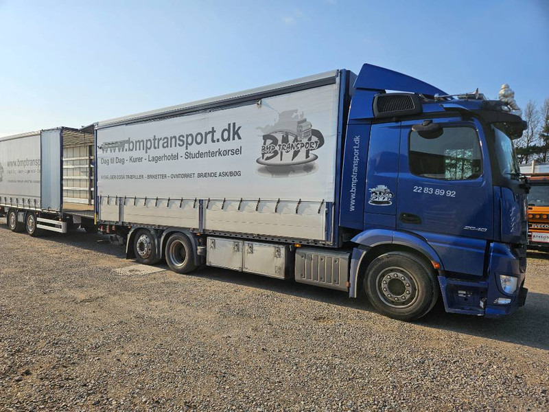 Mercedes-Benz Actros 2540 L // Lift // Kærre // ACC - Camion à rideaux coulissants: photos 1 Mercedes-Benz Actros 2540 L // Lift // Kærre // ACC - Camion à rideaux coulissants: photos 1