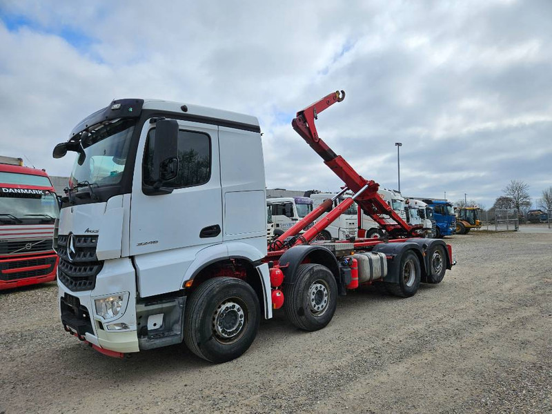 Mercedes-Benz Arocs 3246 L 8x2/4 //Kroghejs / Hook / Hagen// - Camion ampliroll: photos 1 Mercedes-Benz Arocs 3246 L 8x2/4 //Kroghejs / Hook / Hagen// - Camion ampliroll: photos 1