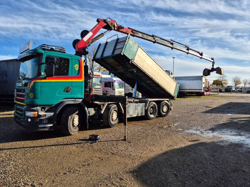 Scania G 490 8x2/6 // HMF 2620 K-5 // Pendellad - Camion grue: photos 3 Scania G 490 8x2/6 // HMF 2620 K-5 // Pendellad - Camion grue: photos 3