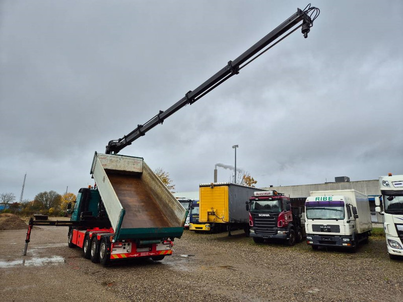 Volvo FMX 500 8x4 // HIAB X-HIPRO 262 EP-5 // 3-Tipper - Camion grue: photos 4 Volvo FMX 500 8x4 // HIAB X-HIPRO 262 EP-5 // 3-Tipper - Camion grue: photos 4