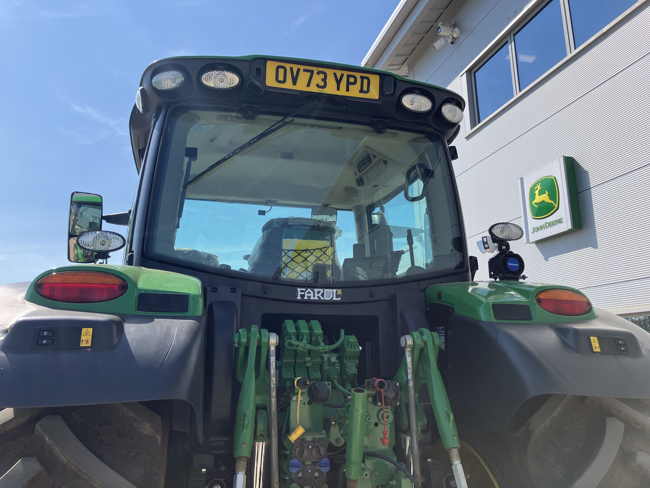 Tracteur agricole John Deere 6R 185: photos 13
