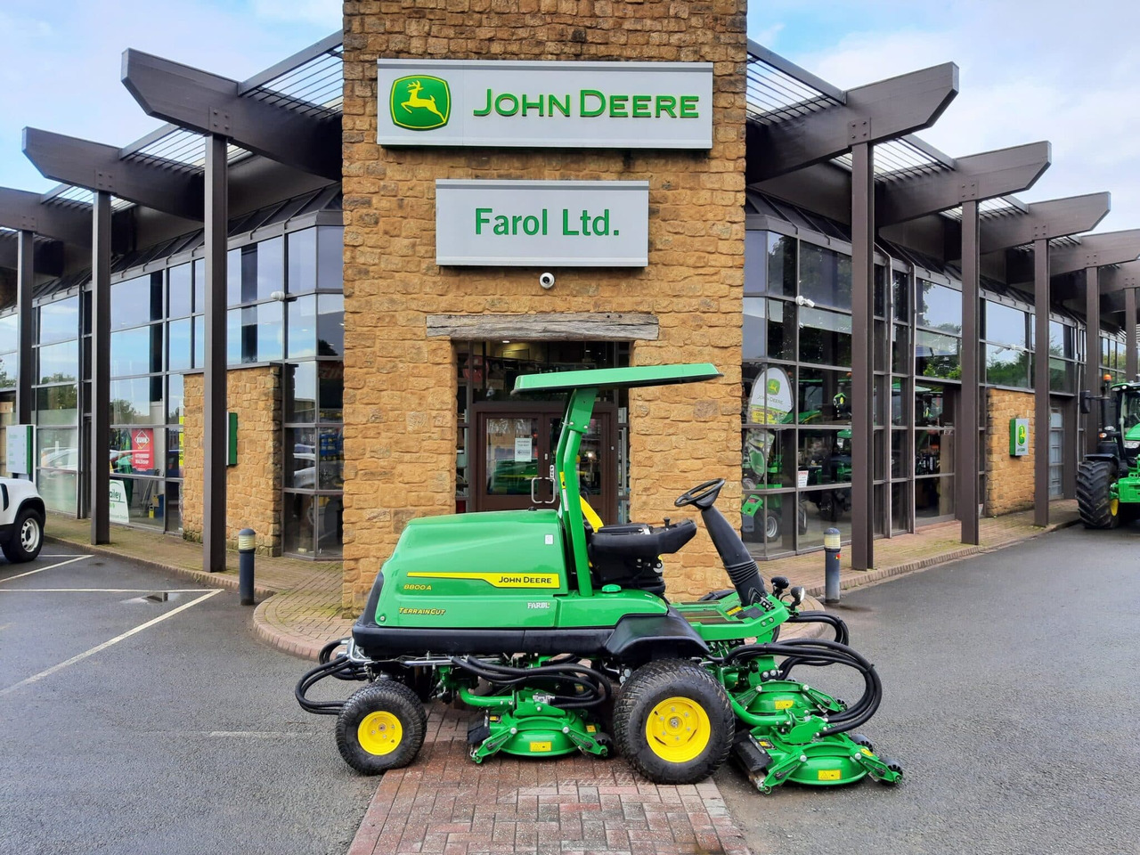John Deere 8800A rotary mower - Motofaucheuse: photos 2 John Deere 8800A rotary mower - Motofaucheuse: photos 2