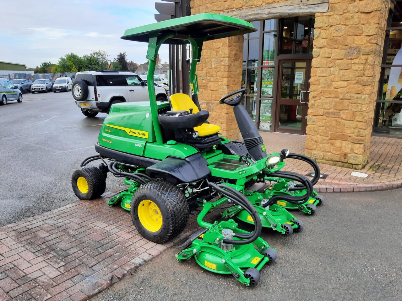 John Deere 8800A rotary mower - Motofaucheuse: photos 1 John Deere 8800A rotary mower - Motofaucheuse: photos 1