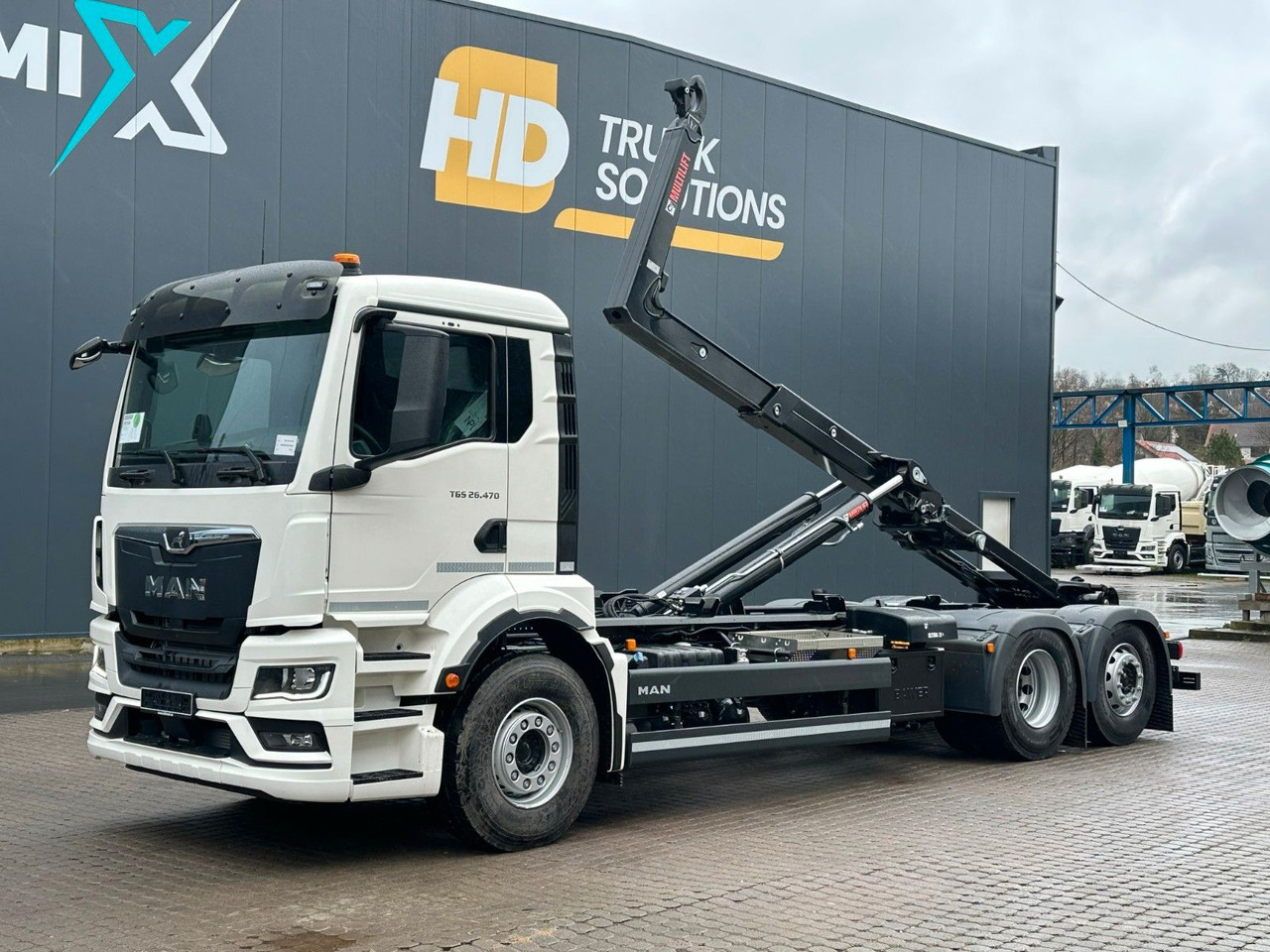 MAN TGS 26.470 6x2 Retarder MulitLift 21S59 - Camion ampliroll, Camion grue: photos 1 MAN TGS 26.470 6x2 Retarder MulitLift 21S59 - Camion ampliroll, Camion grue: photos 1