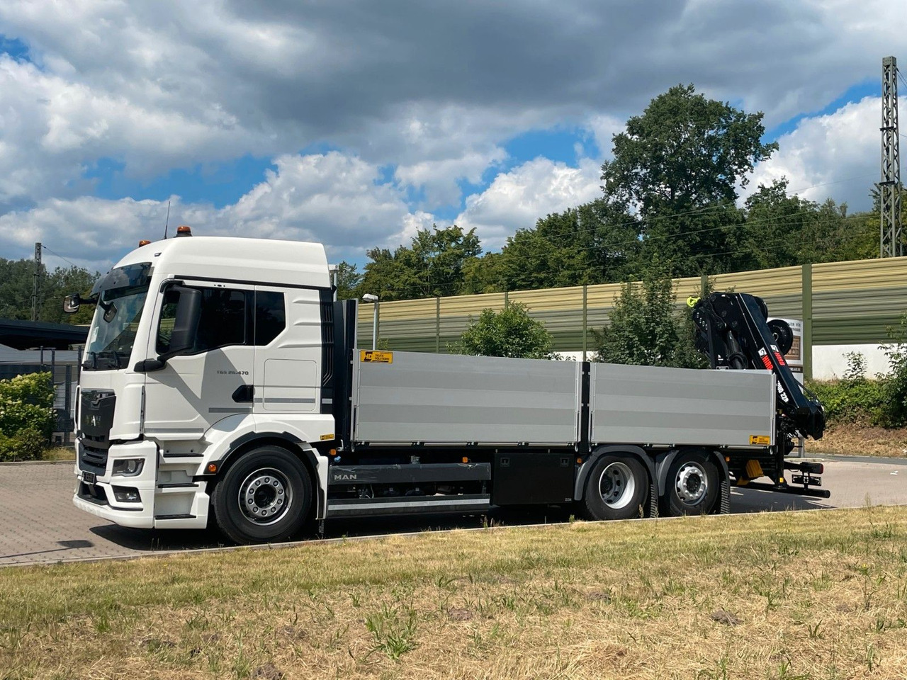 MAN TGS 26.480 /6X2 Euro6 Retarder HIAB 228 - 6 - Camion plateau, Camion grue: photos 3 MAN TGS 26.480 /6X2 Euro6 Retarder HIAB 228 - 6 - Camion plateau, Camion grue: photos 3
