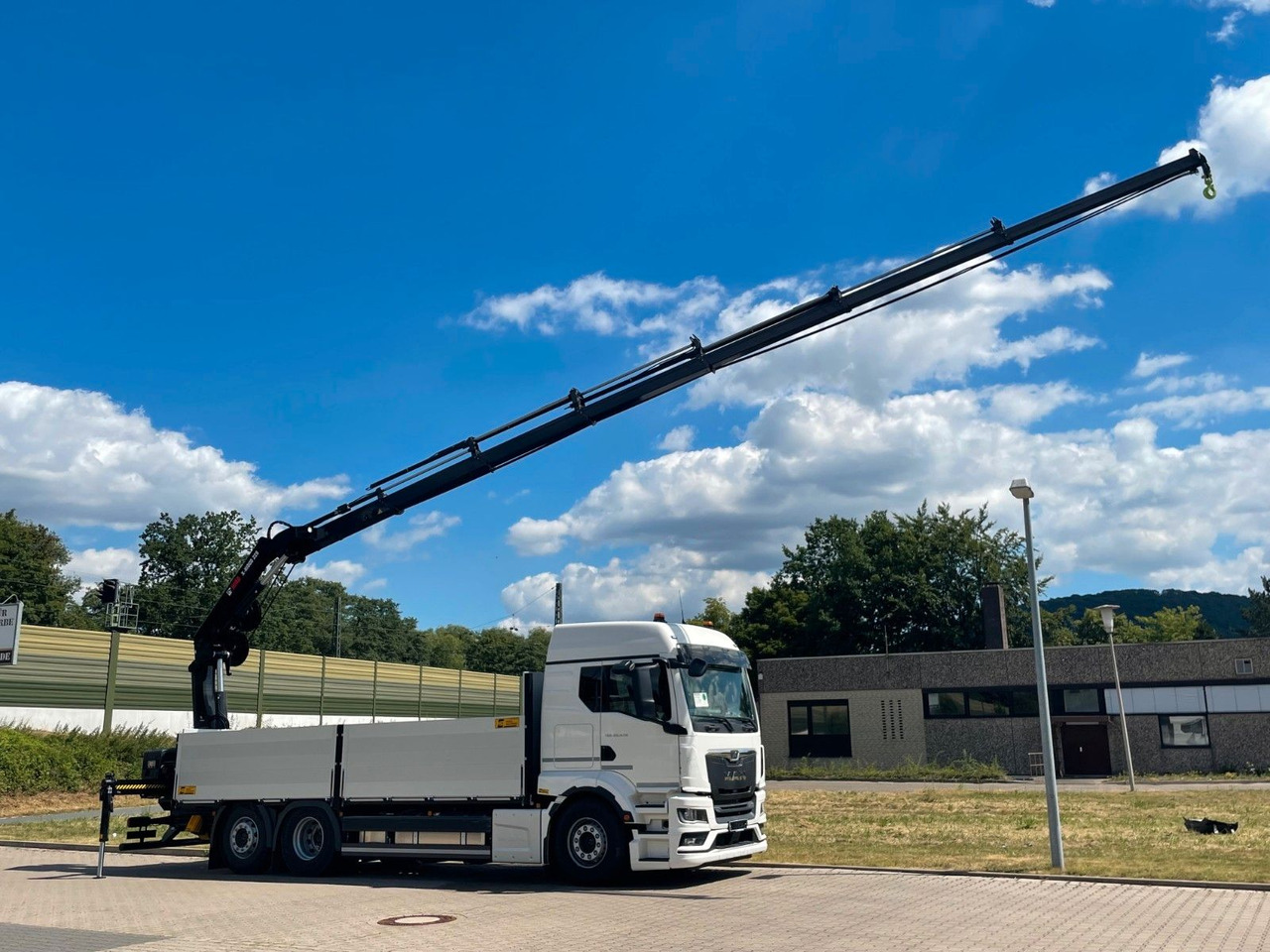 MAN TGS 26.480 /6X2 Euro6 Retarder HIAB 228 - 6 - Camion plateau, Camion grue: photos 1 MAN TGS 26.480 /6X2 Euro6 Retarder HIAB 228 - 6 - Camion plateau, Camion grue: photos 1