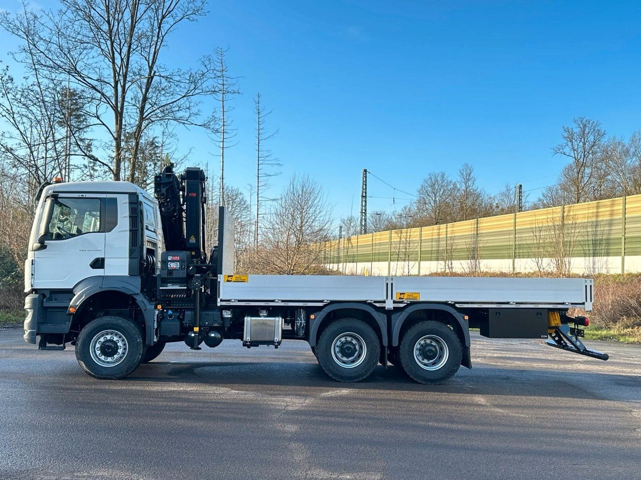 MAN TGS 33.440 6x6 Kran HIAB 228-6 - Camion plateau, Camion grue: photos 5 MAN TGS 33.440 6x6 Kran HIAB 228-6 - Camion plateau, Camion grue: photos 5
