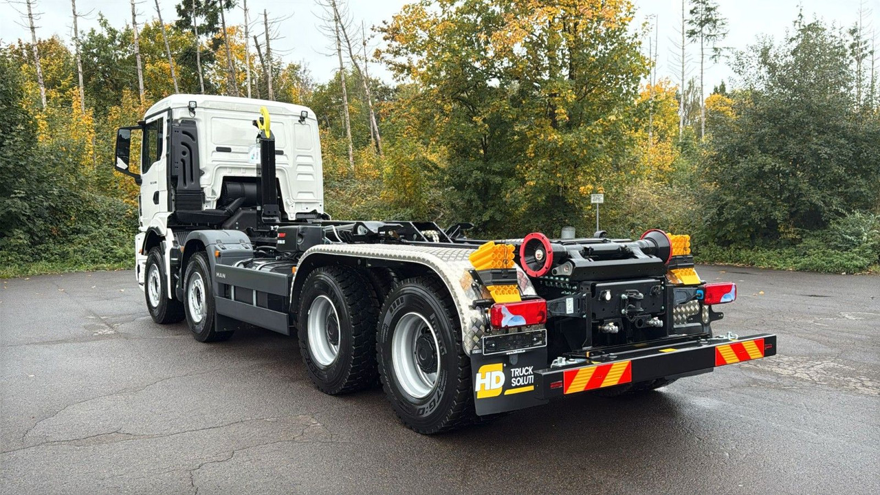 MAN TGS 35.480 8x4 Euro6e Hiab MultLift Abrollkipper - Camion ampliroll, Camion grue: photos 3 MAN TGS 35.480 8x4 Euro6e Hiab MultLift Abrollkipper - Camion ampliroll, Camion grue: photos 3