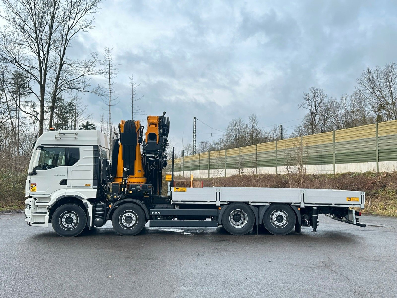 MAN TGS 35.520 8X2 Hiab EFFER 955-8s +Jib 6s - Camion grue: photos 5 MAN TGS 35.520 8X2 Hiab EFFER 955-8s +Jib 6s - Camion grue: photos 5