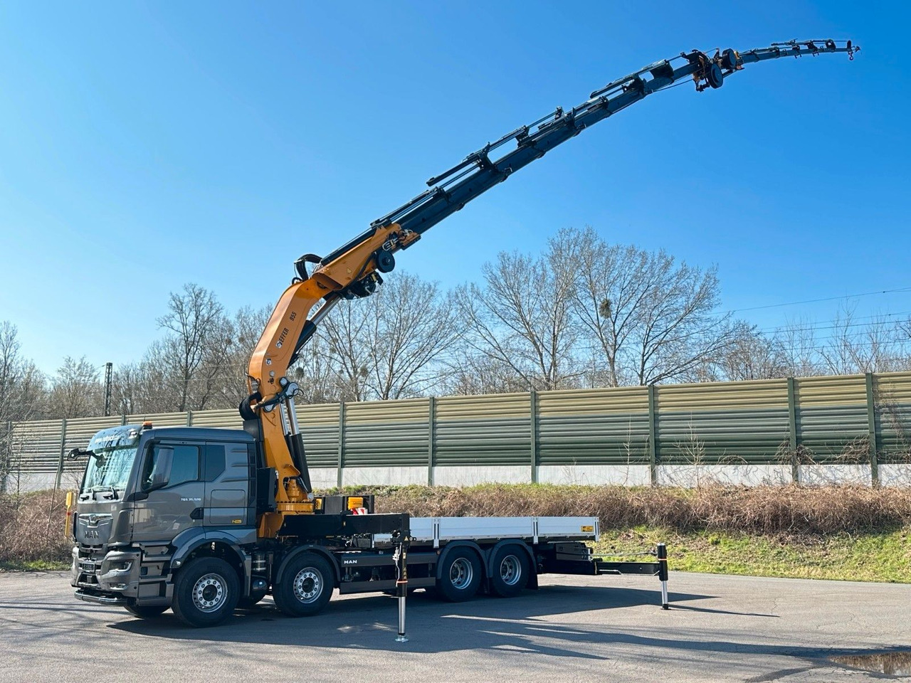 MAN TGS 35.520 8X4 TG 3 EFFER 955-8s +Jib 6sAUTOKRAN - Camion grue: photos 4 MAN TGS 35.520 8X4 TG 3 EFFER 955-8s +Jib 6sAUTOKRAN - Camion grue: photos 4