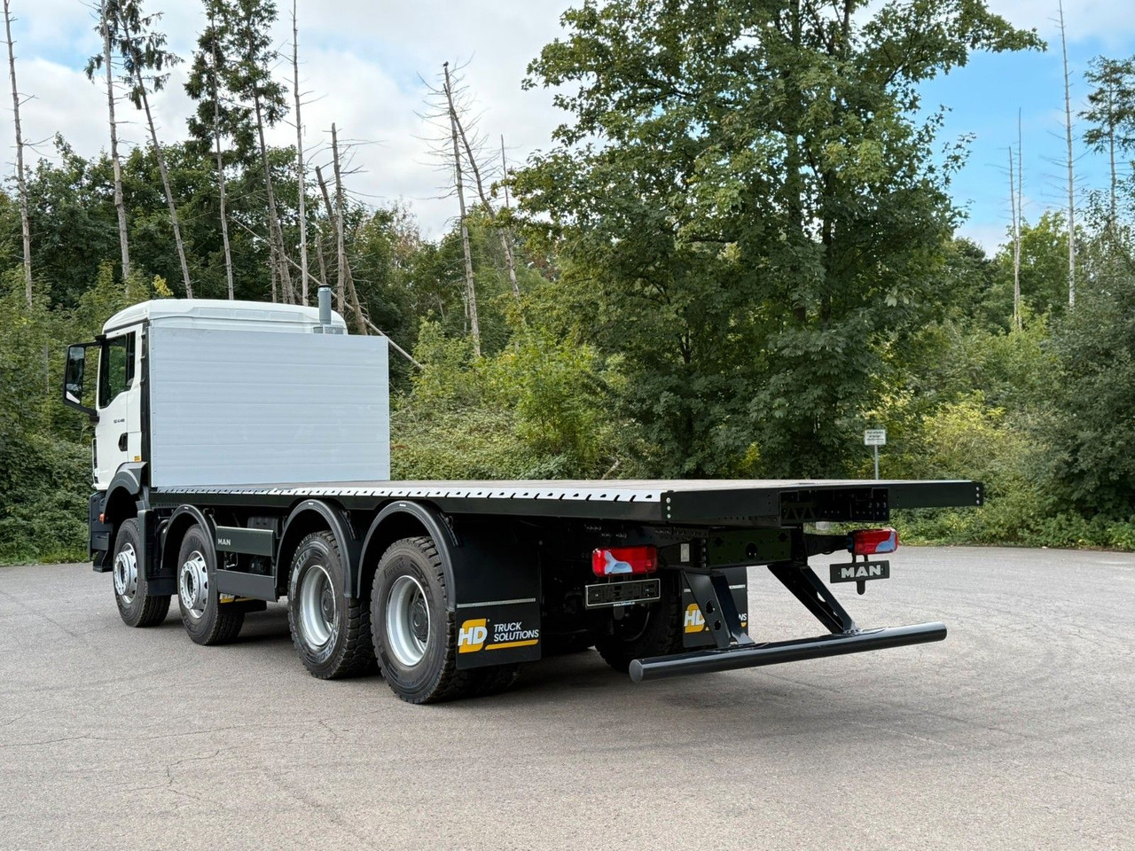 MAN TGS 41.400 BB 8X4 - Camion plateau: photos 4 MAN TGS 41.400 BB 8X4 - Camion plateau: photos 4