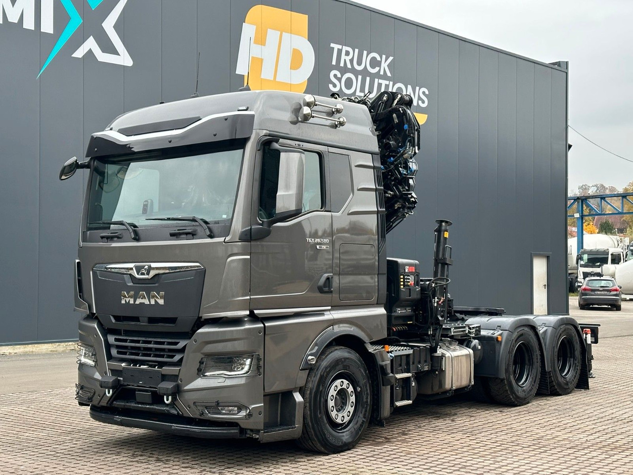MAN TGX 26.580 6x4 Kran Hiab 302-6 + Jib-4 - Camion grue: photos 3 MAN TGX 26.580 6x4 Kran Hiab 302-6 + Jib-4 - Camion grue: photos 3