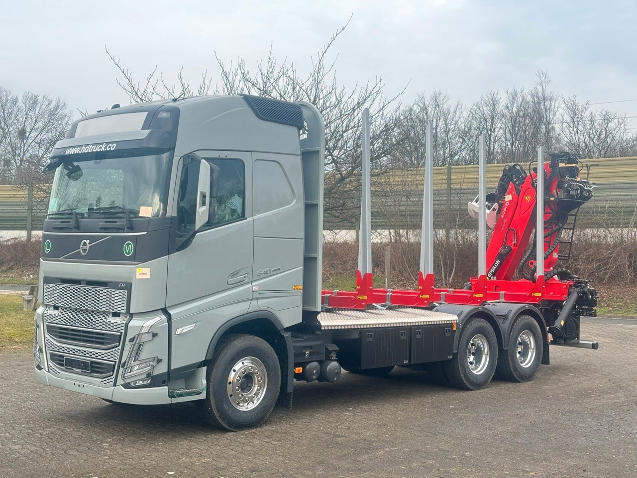 Camion grumier, Camion grue Volvo FH 540 6x4  Epsilon 150 Z: photos 6