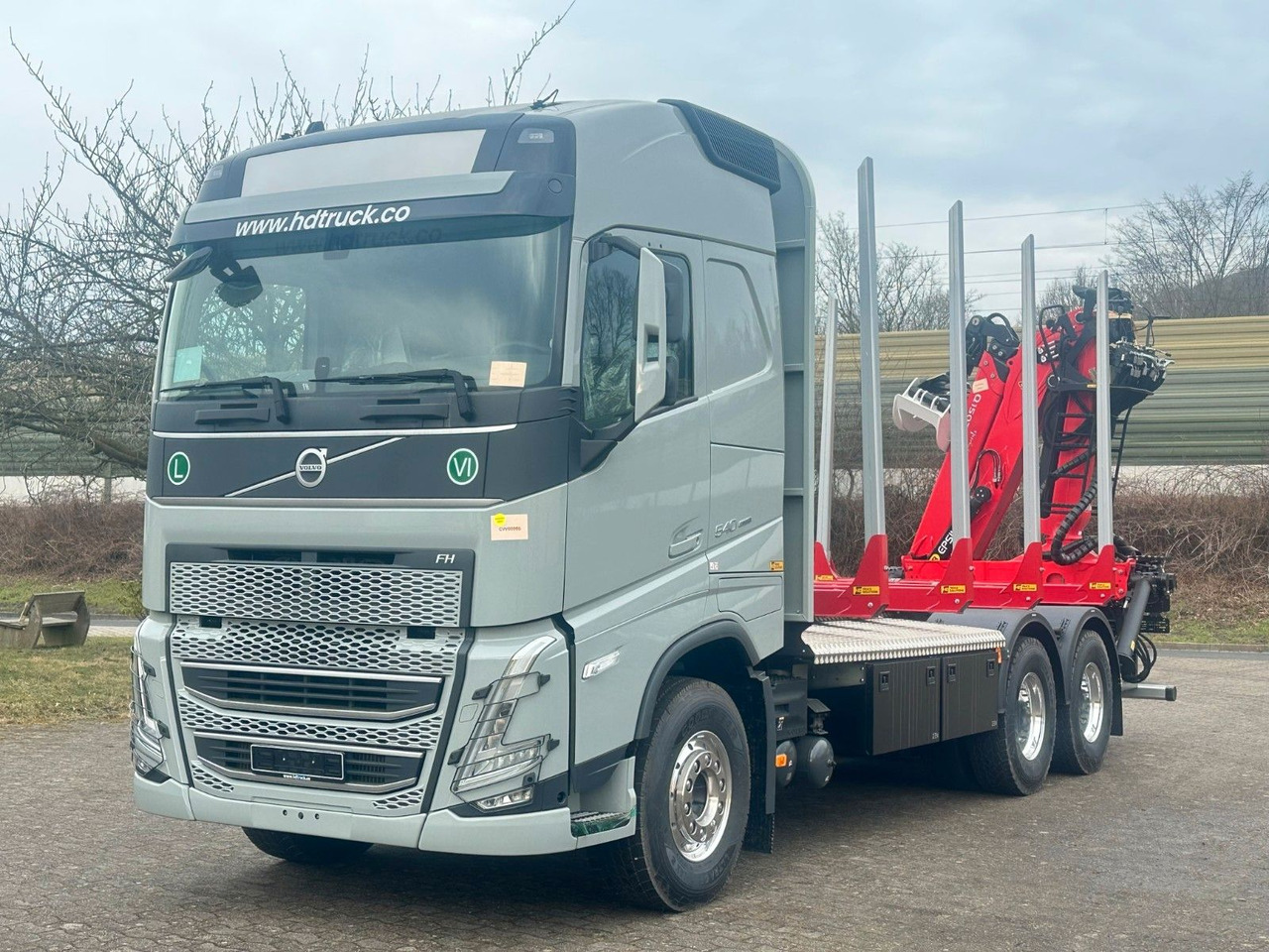 Camion grumier, Camion grue Volvo FH 540 6x4  Epsilon 150 Z: photos 5