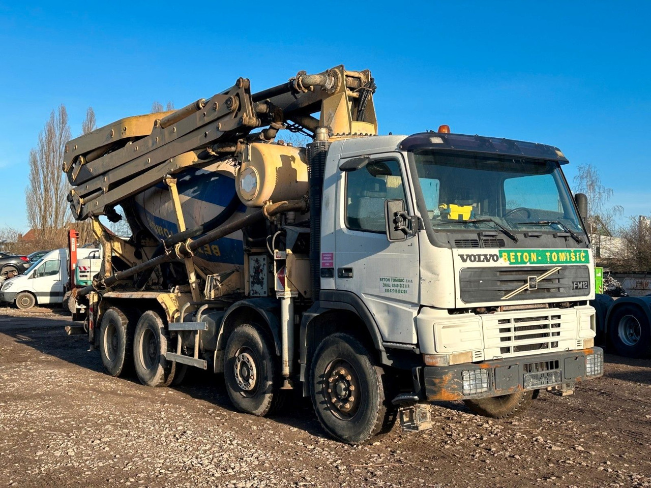 Volvo FM380 8X4 CIFA 28m Fahrmischer Pumpe - Camion pompe: photos 1 Volvo FM380 8X4 CIFA 28m Fahrmischer Pumpe - Camion pompe: photos 1
