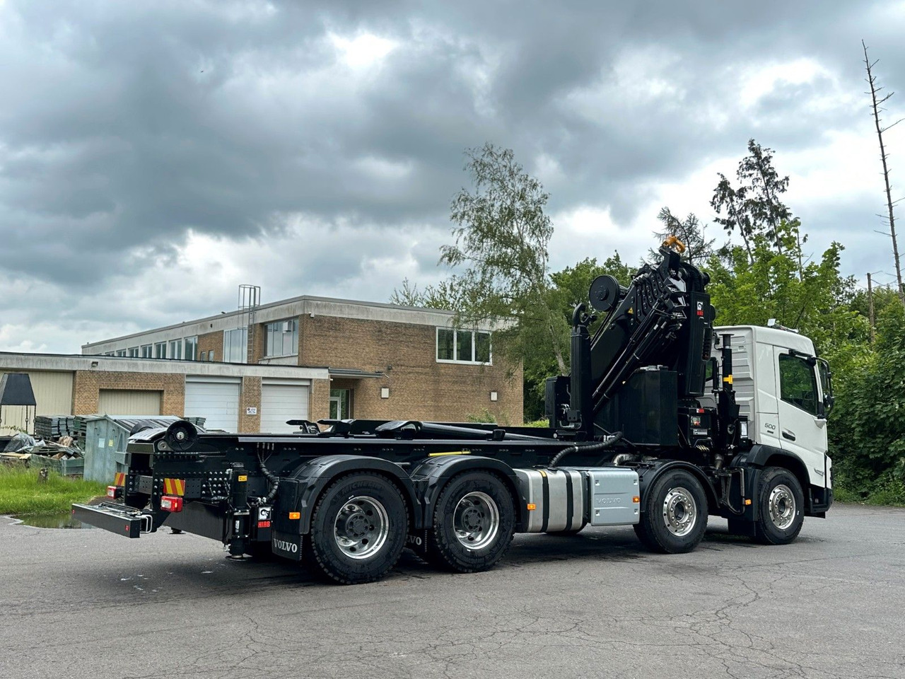 Volvo FMX 500 8x4 Abrollkipper + Kran Hiab 658-6 — crédit-bail Volvo FMX 500 8x4 Abrollkipper + Kran Hiab 658-6: photos 7