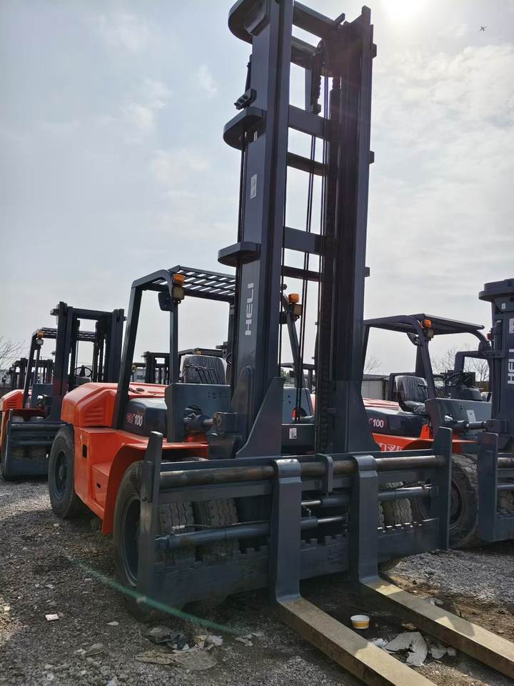 6-Meter Lift Height Mast Forklift Used Heli 10-Ton Forklift Truck Cpcd100 - Chariot élévateur: photos 2 6-Meter Lift Height Mast Forklift Used Heli 10-Ton Forklift Truck Cpcd100 - Chariot élévateur: photos 2