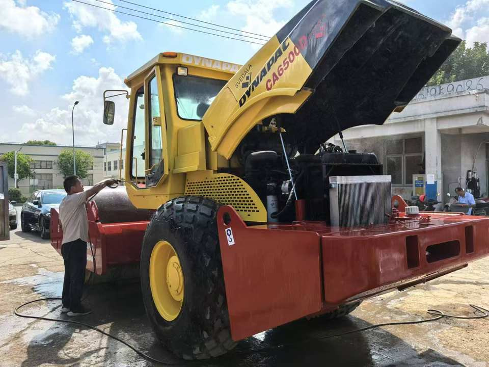 Used Original Road Roller DYNAPAC CA6500D Road Rollers High Quality Second Hand Construction Machinery - Compacteur à pieds de mouton/ Monocylindre: photos 4 Used Original Road Roller DYNAPAC CA6500D Road Rollers High Quality Second Hand Construction Machinery - Compacteur à pieds de mouton/ Monocylindre: photos 4