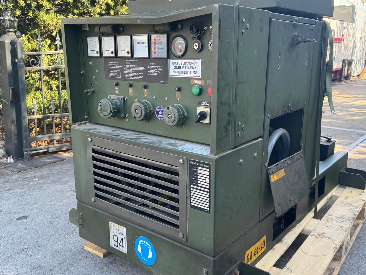 Kirsch Generator met Hatz 1040C Diesel - Groupe électrogène: photos 1 Kirsch Generator met Hatz 1040C Diesel - Groupe électrogène: photos 1