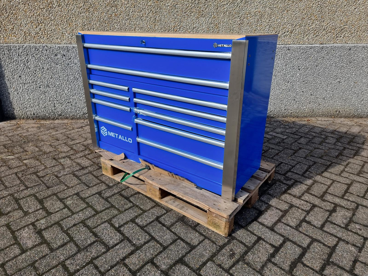 Metallo Mega Jumbo Gereedschapskist - Nieuw, 11 lades waarvan 9 gevuld met gereedschap - Équipement de garage: photos 2 Metallo Mega Jumbo Gereedschapskist - Nieuw, 11 lades waarvan 9 gevuld met gereedschap - Équipement de garage: photos 2