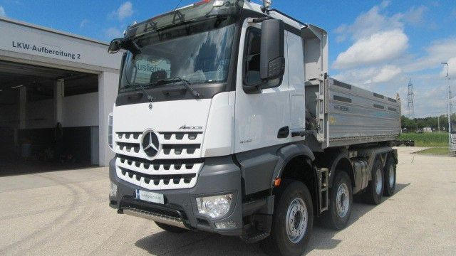 Mercedes-Benz Arocs 4148 8x4 Meiller 2-Seitenkipper - Camion benne: photos 1 Mercedes-Benz Arocs 4148 8x4 Meiller 2-Seitenkipper - Camion benne: photos 1