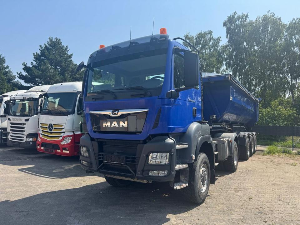 MAN 18.460 TGS/B-B/Kipp/4X4/klp.Zug/TOP-ZUSTAND - Tracteur routier, Semi-remorque benne: photos 1 MAN 18.460 TGS/B-B/Kipp/4X4/klp.Zug/TOP-ZUSTAND - Tracteur routier, Semi-remorque benne: photos 1