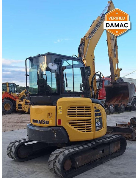 Komatsu PC55 - Mini pelle: photos 1 Komatsu PC55 - Mini pelle: photos 1