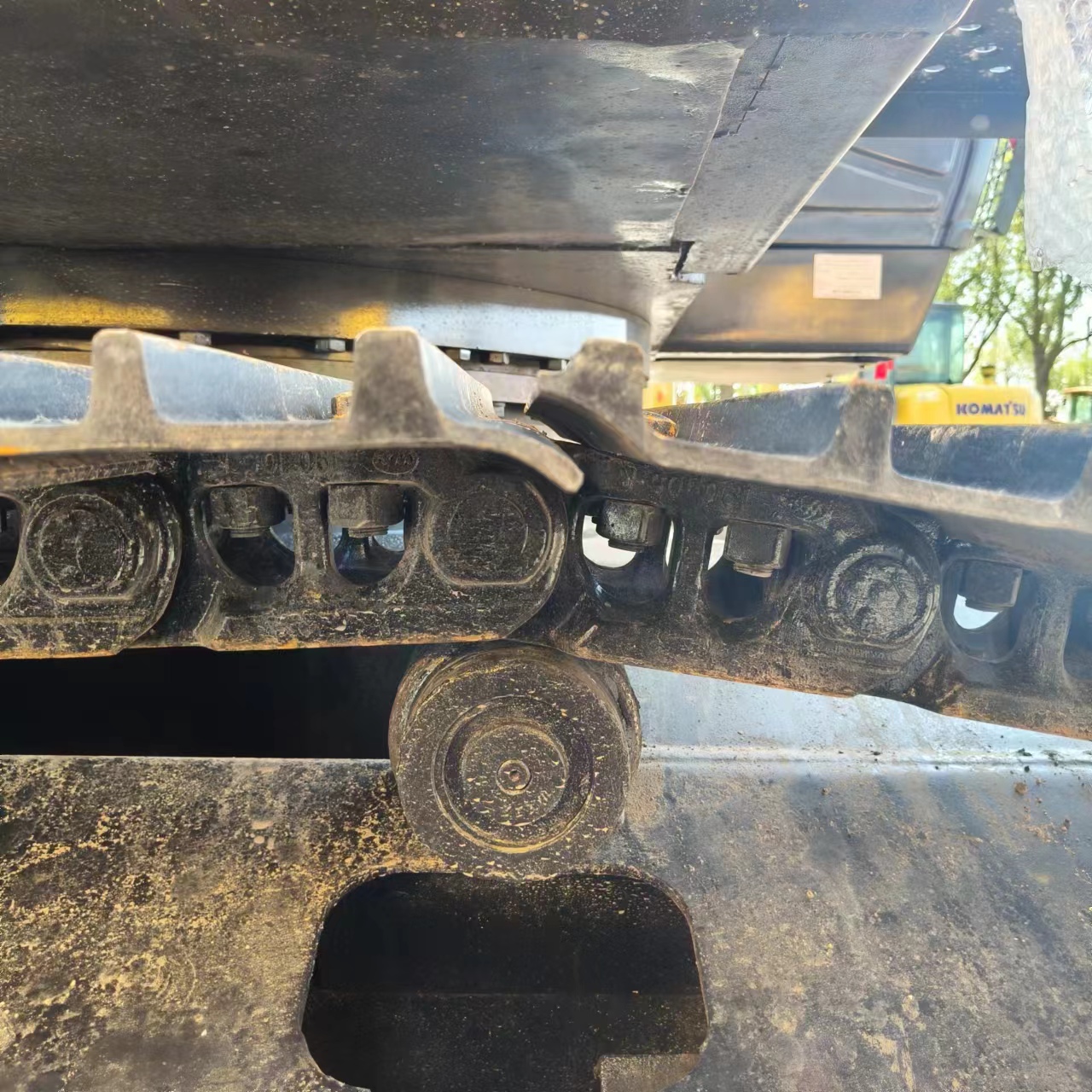 Pelle sur chenille HITACHI ZX210: photos 10