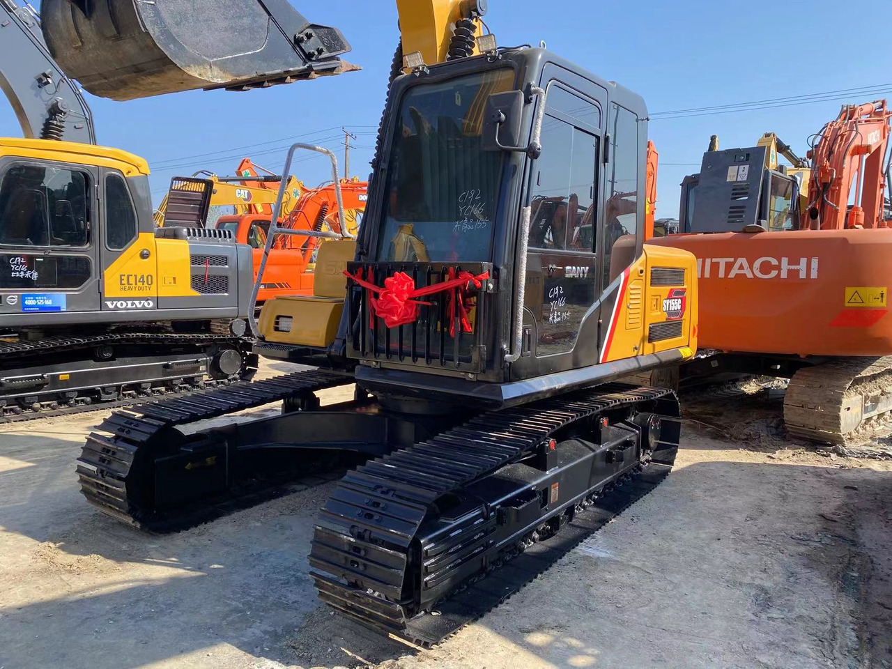 Pelle sur chenille SANY SY155: photos 10 Pelle sur chenille SANY SY155: photos 10