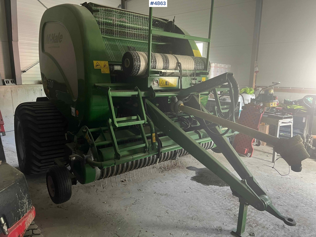 016 Mchale f5500 round baler - Presse à balles rondes: photos 5 016 Mchale f5500 round baler - Presse à balles rondes: photos 5