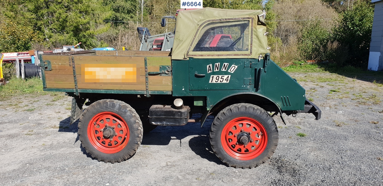 1952 Unimog Typ 2010 - Camion plateau: photos 4 1952 Unimog Typ 2010 - Camion plateau: photos 4