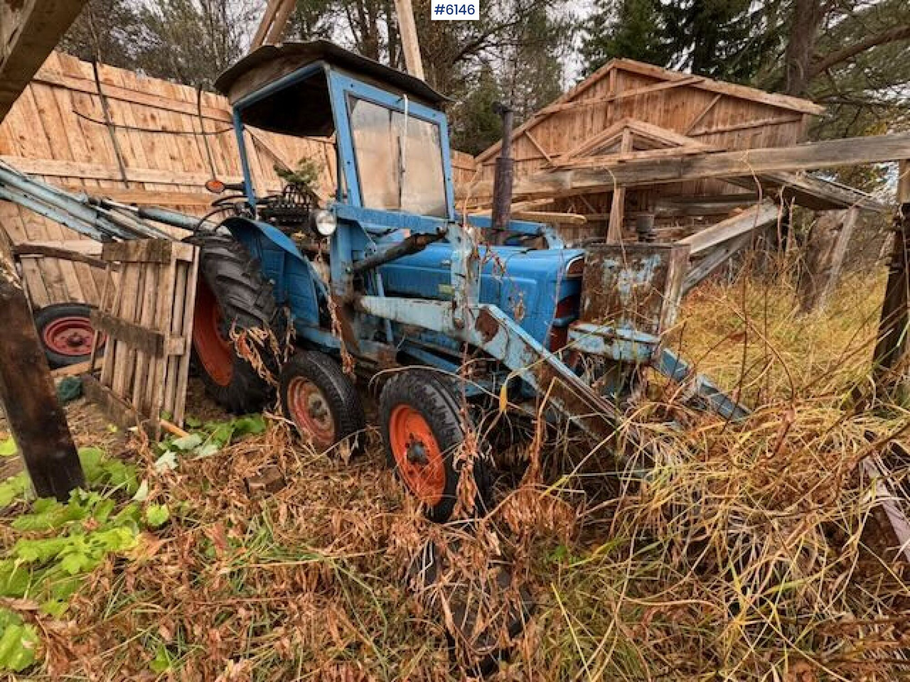 1962 Fordson Dexta with Hamjern backhoe attachment - Tracteur agricole: photos 2 1962 Fordson Dexta with Hamjern backhoe attachment - Tracteur agricole: photos 2