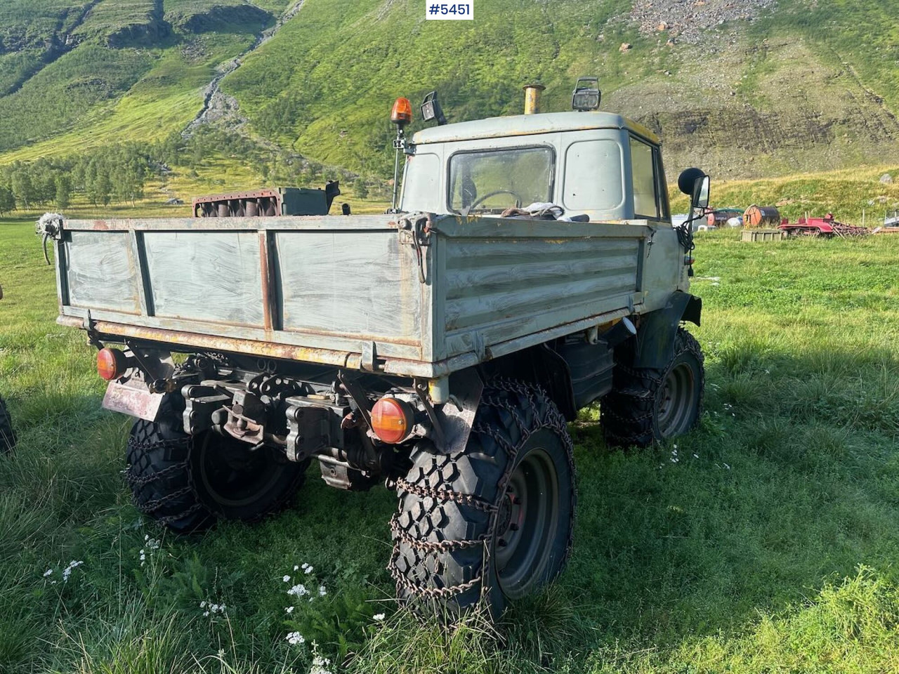 1967 Mercedes-Benz Unimog 406 - Camion plateau: photos 3 1967 Mercedes-Benz Unimog 406 - Camion plateau: photos 3